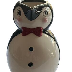 Johanna Parker Christmas Penguin Pitcher